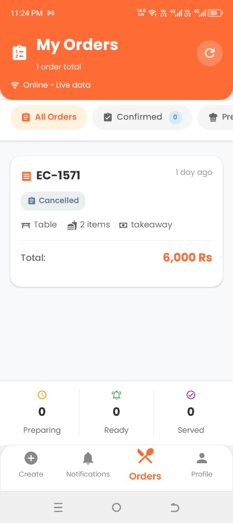 Earlescafe screenshot 3